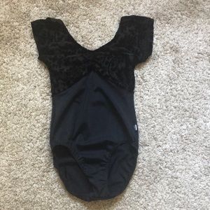ClassIn Black Leotard